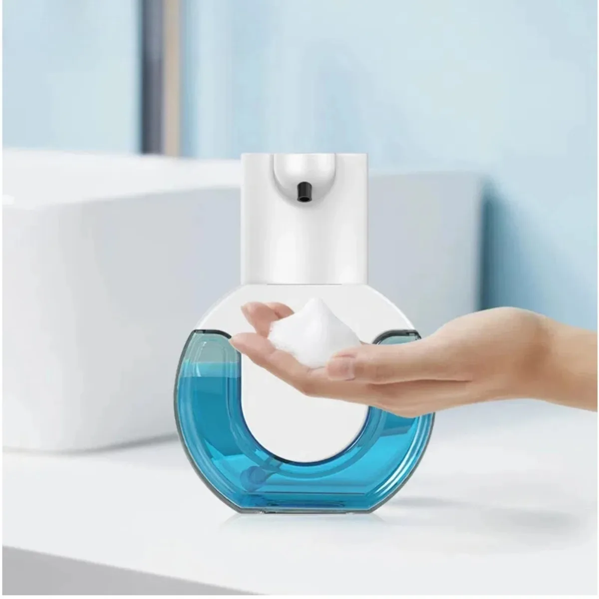 Smart Soap Dispenser 420ml Touchless Motion Sensor Washing Hand Device Wall-Mounted Liquid Soap Dispenser Liquid/Foam Model