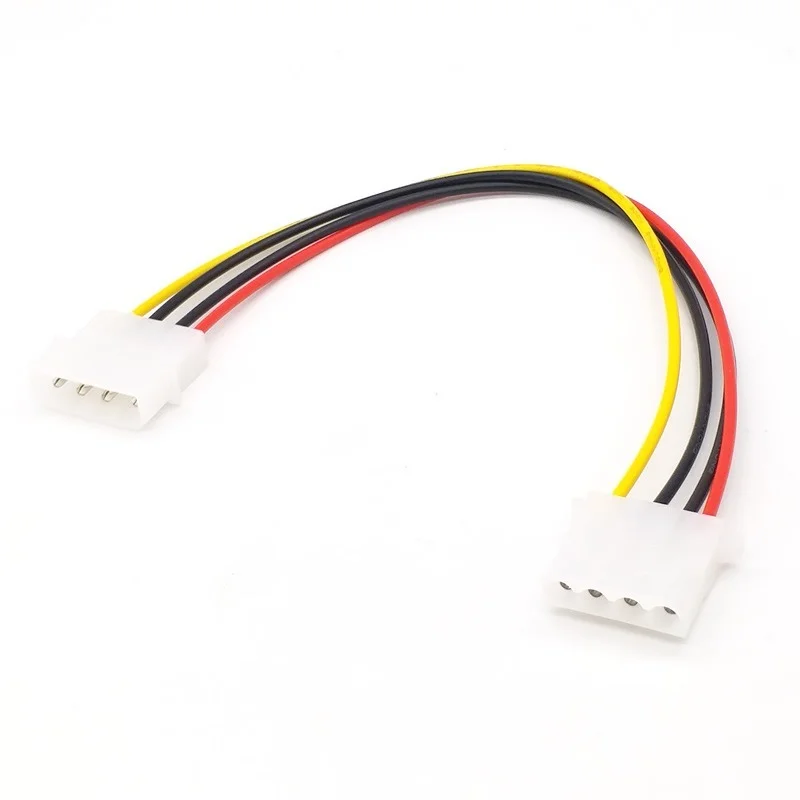 1pcs IDE Pin Molex Female To Pin Female Power Extension