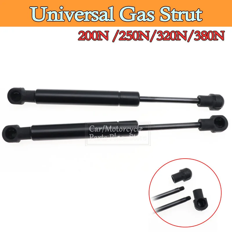 2 Pezzi 200/250/320/380N 195Mm 8Mm Barre Di Sostegno A Gas Per Auto Cappuccio A Molla A Gas Asta Di Supporto Ammortizzatore Per Camper Letto Finestra 