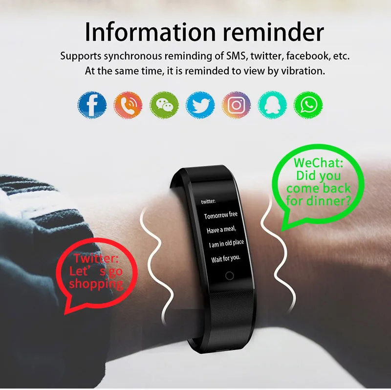 Silicone Kids Smart Watch Children Smartwatch Fitness Tracker For Boys Girls Smart Clock Sport Waterproof Child Smart-Watch