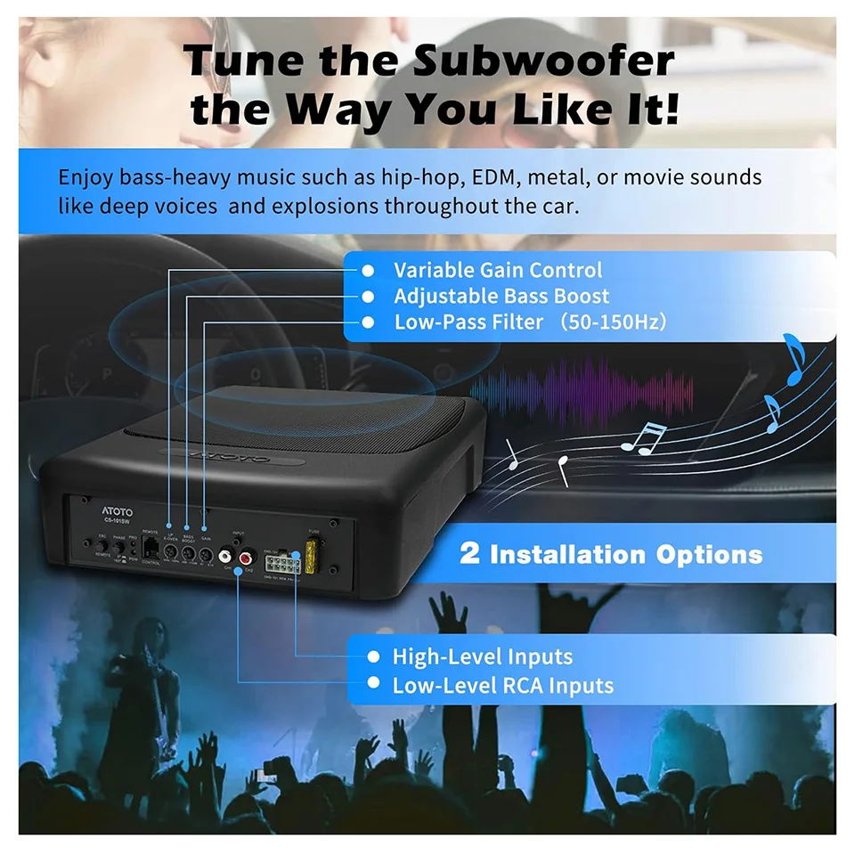 ATOTO ウーファー