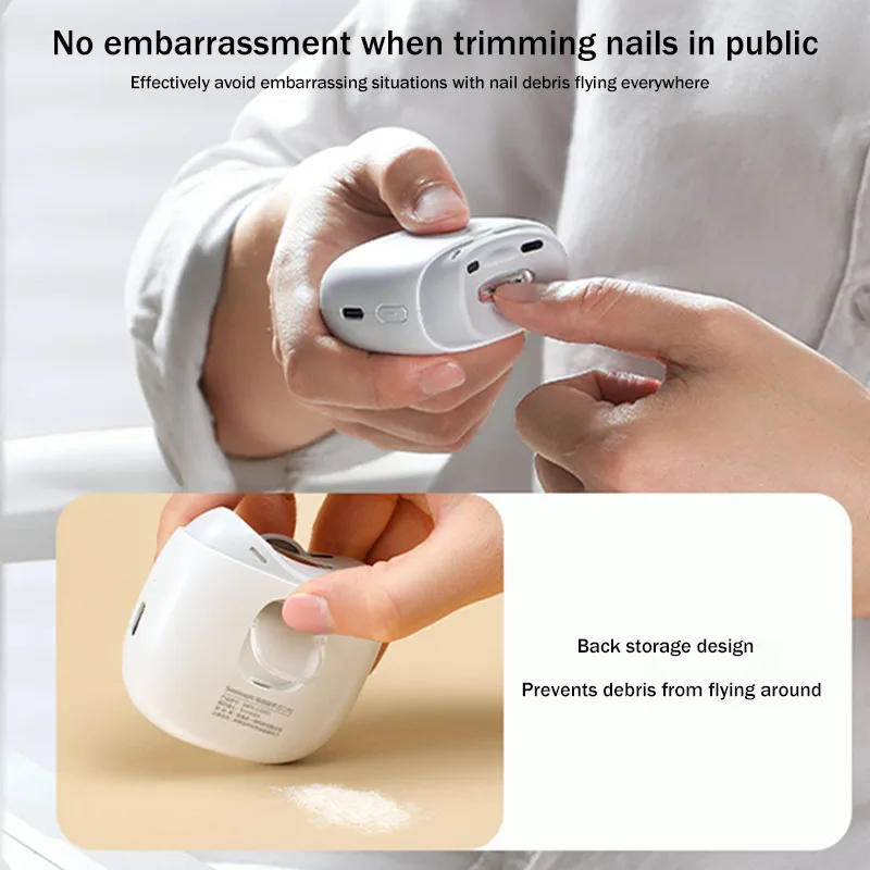 Seemagic electric nail clippers nail grinder home automatic nail clippers children's nail clippers for the elderly 3