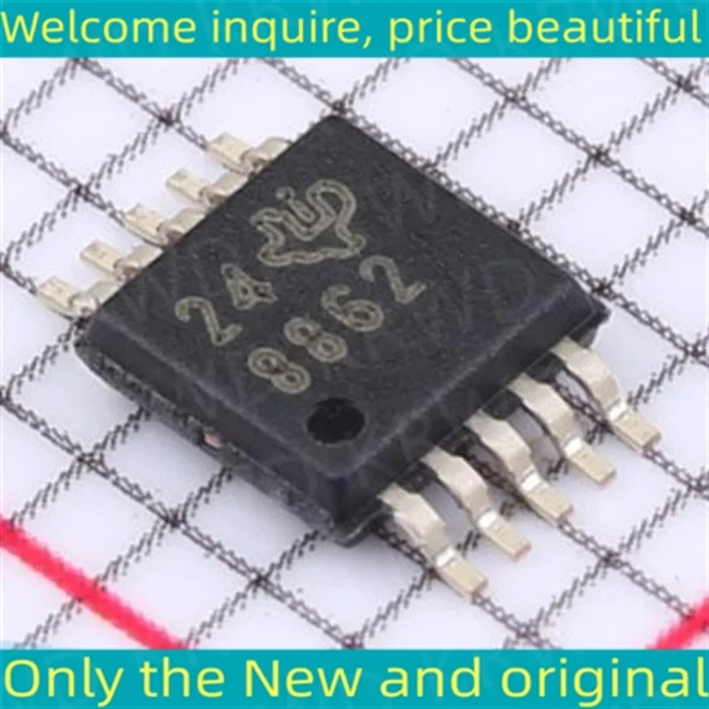 

2PCS 8862 New and Original IC Chip MSOP-10 ADS8862IDGSR ADS8862IDGS ADS8862ID