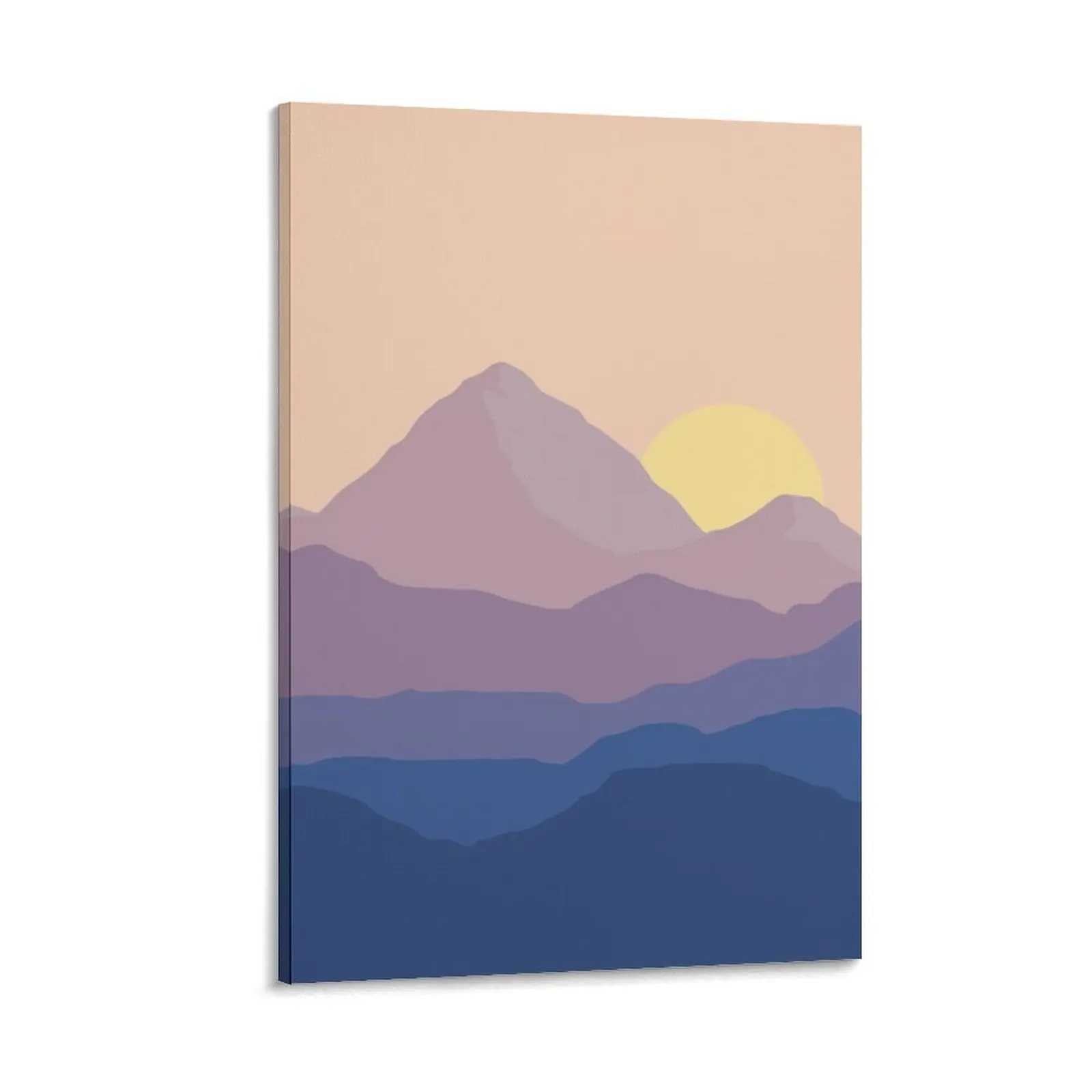 

Chill Mountain Horizon Canvas Painting Decorative picture decorative pictures for living room Decoration wall anime figure