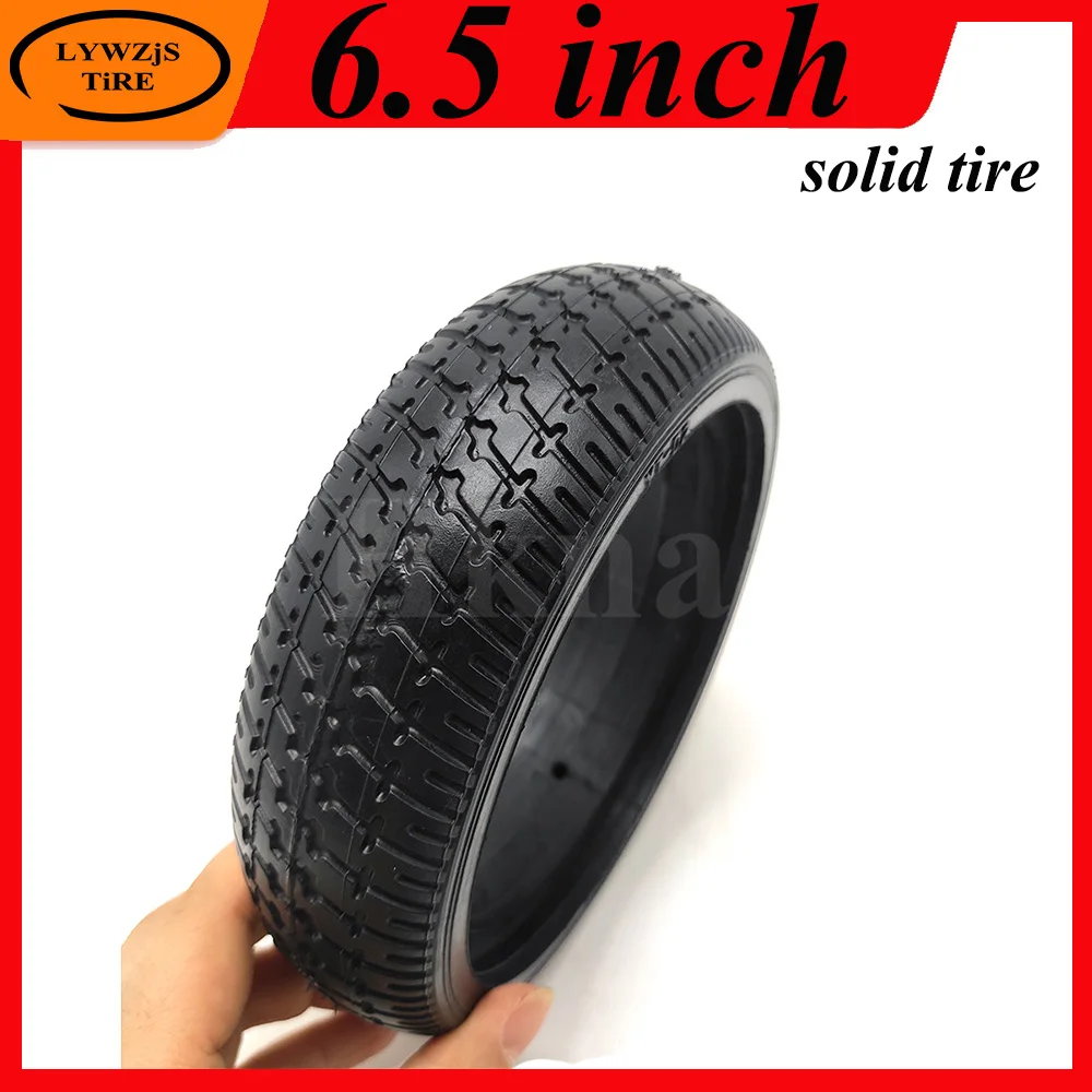 6.5 Inch Solid Tire for Mini Electric Scooter Balancing Car 165x45 Explosion-proof Solid Tyre Wheel Parts