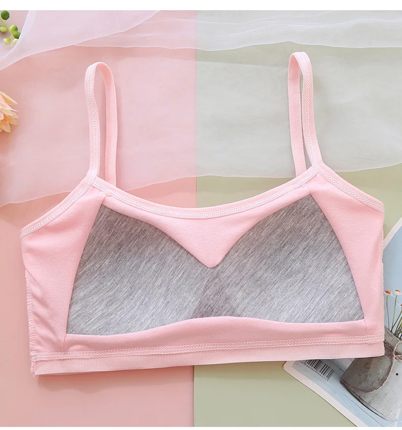 8-16 Years Young Girls Soft Cotton Spandex Underwear Training Bra  Adolescente Girl's Sport Bras Adolescente Lingerie Teen Bras - AliExpress