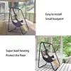 A-shaped Strong Load Bearing Anti-deformed Hammock Chair Stand Swing Seat Metal Support Rack (without Hammock Chair) 3