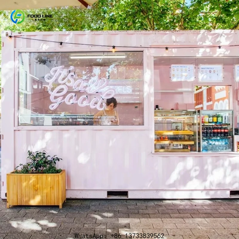 Ristorante containerizzato mobile prefabbricato personalizzato - immagine 3