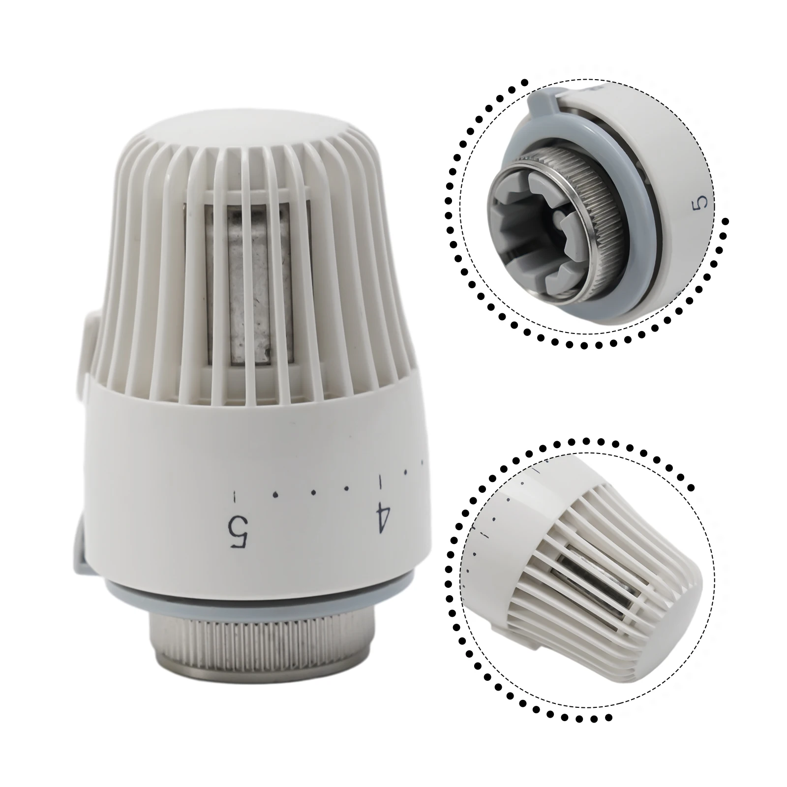 

Reliable M30x1 5 Threaded Connection Valve Head Nominal Pressure of 1mpa or Less Accurate Temperature Control