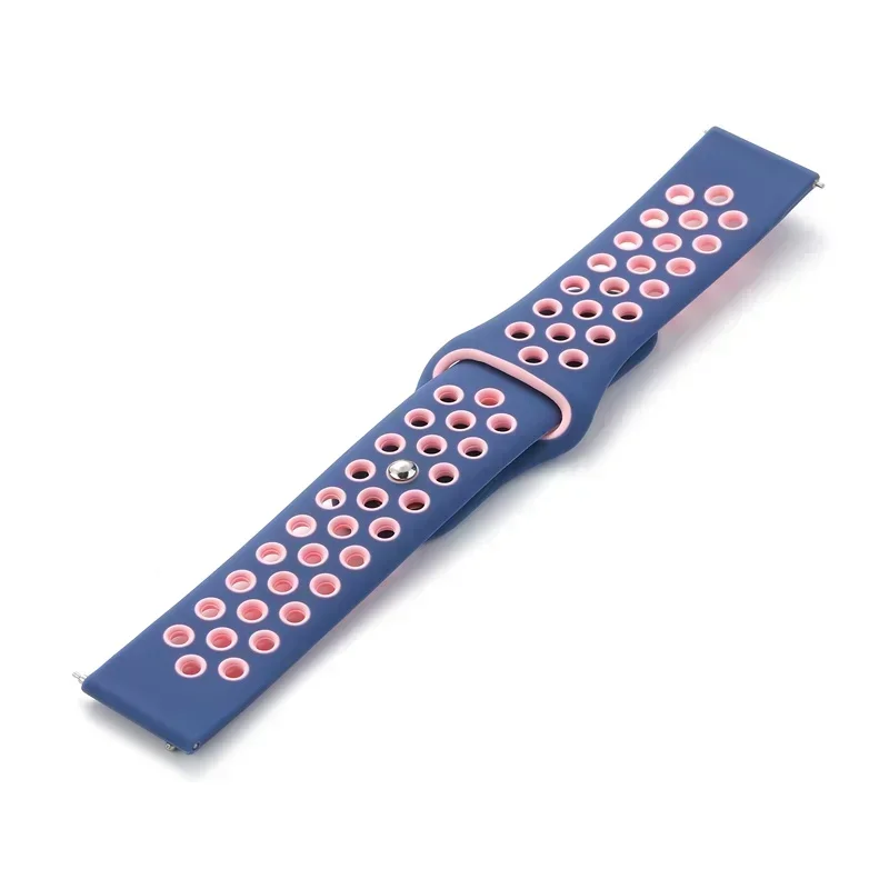 Silicone Sport Wristband - 20mm/22mm Strap in Multiple Colors