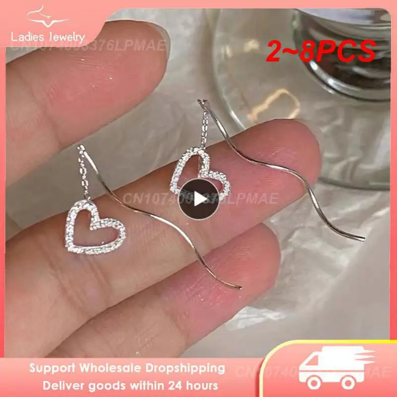 

Женские серьги-гвоздики в Корейском стиле, 2-8 шт.