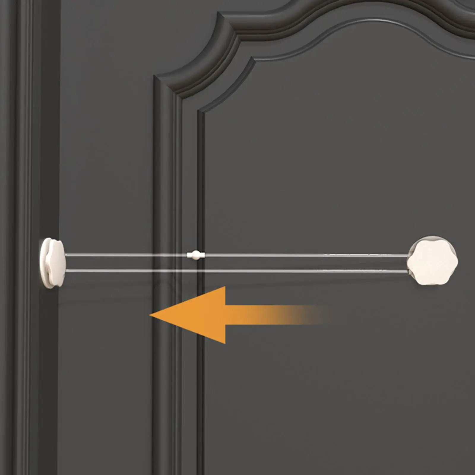 Automatic Pet Door Opener, Cat Entry Doorway Door Closer Handle Cat Open Door Tool Pet Door Strap for Bathroom Backyard Yard