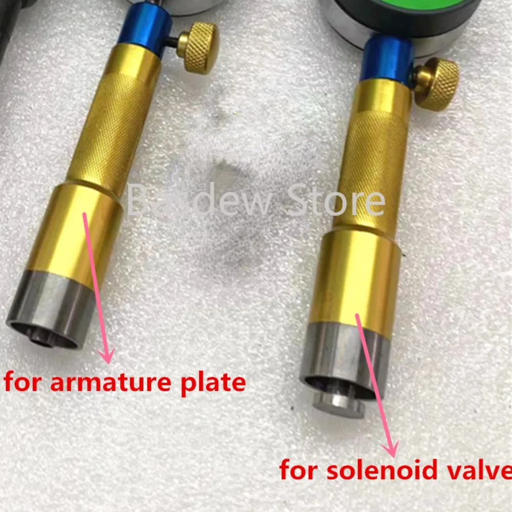 

Bos ch 111 diesel common rail injector AHE armature lifting stroke solenoid valve measurement seat 2-piece seat repair tool