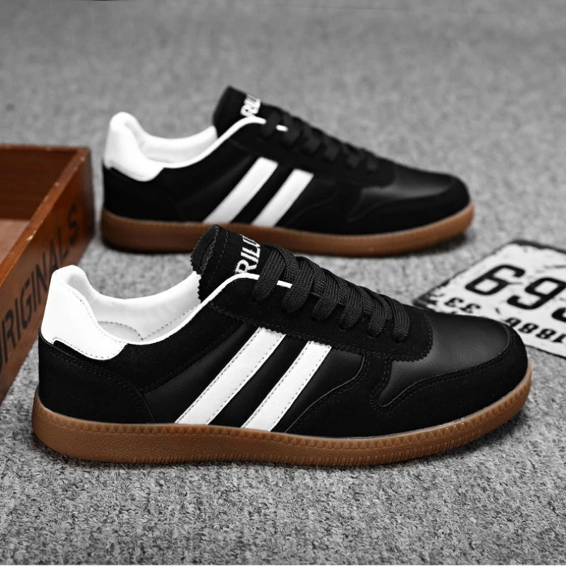 Men's Sneakers Trendy Spring Breathable Fashionable Board Shoes Thick Bottom Versatile Soft Bottom Casual Sneakers - 2