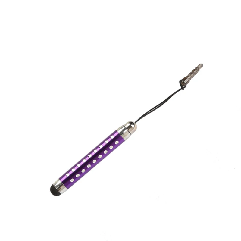 Portability Retractable 3-tier Capacitive Touchsreen Stylus Pen Styluses With Rhinestone For iPad Tablets stylus pen,ipad stylus,touch screen stylus