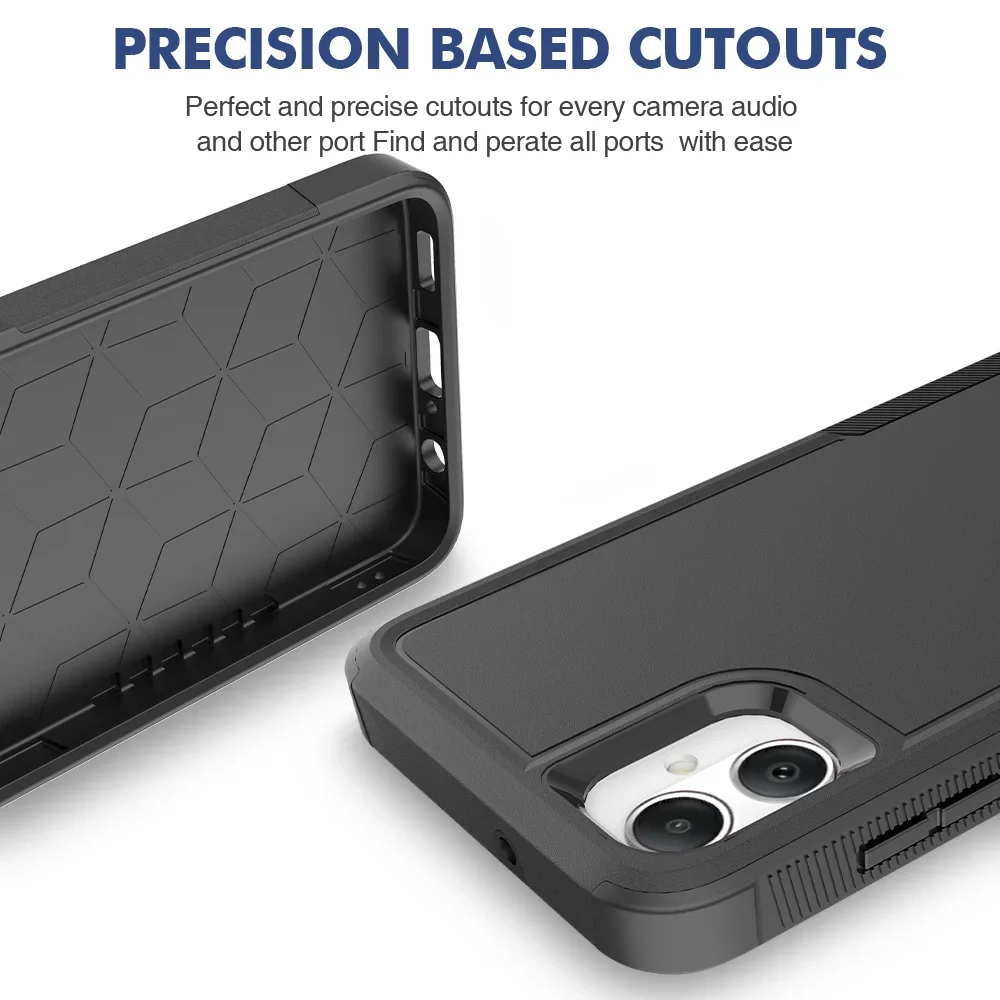 New Fashion Hybrid Armor Phone Case with Dual Protection