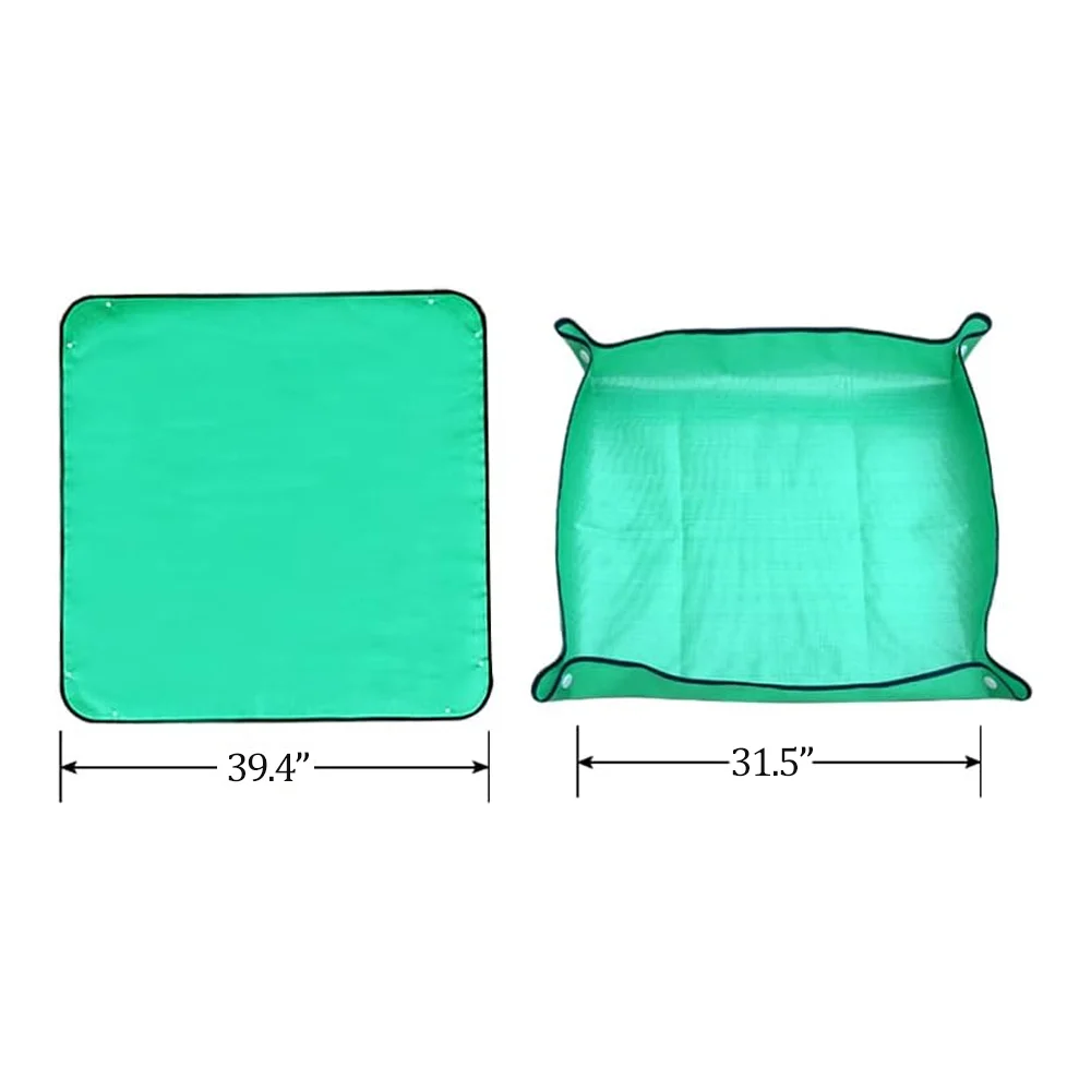 Waterproof Plant Repotting Mat Indoor Gardening Mat Foldable Indoor Plants Succulent Potting Mat Portable Garden Large planting mat gardening mat