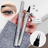 Ultra-fine 2 Point Silver Eyebrow Pen Liquid Wild Eyebrow Tattoo Waterproof 2 Fork Silkworm Brow Pen Easy To Grip Eye Makeup 4