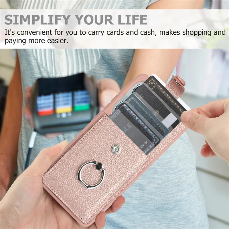 Funda For Xiaomi Poco M6 Pro 4G Case Wallet Card Slots Leather Phone Case For PocoM6Pro Poko Little M 6 Pro M6Pro 4G Back Cover 3