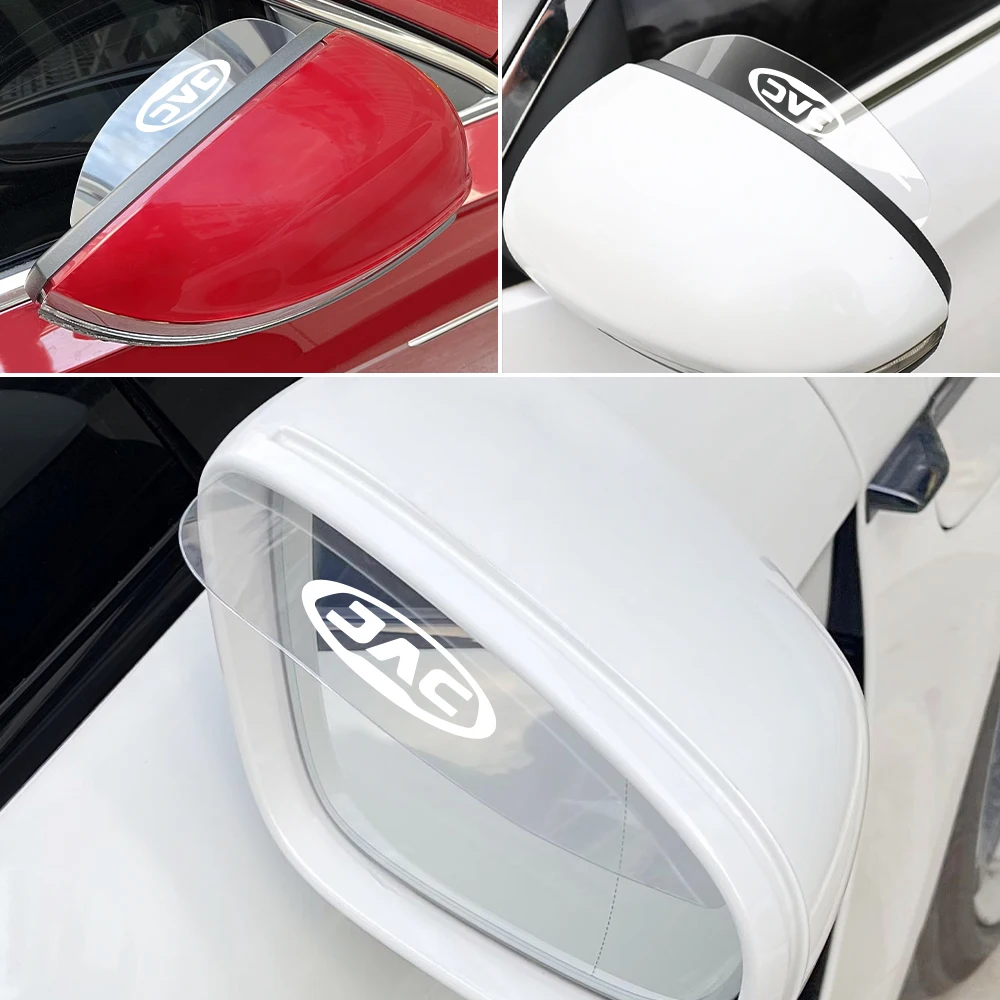 Rearview Mirror Rain Eyebrow Transparent Car Rearview Mirror Rain Eyebrow For JAC t8 s3 j4 j3 s2 j7 j2 j5 j6 s2 t6 s5 js2 js4 Vapour Board Auto Accessories