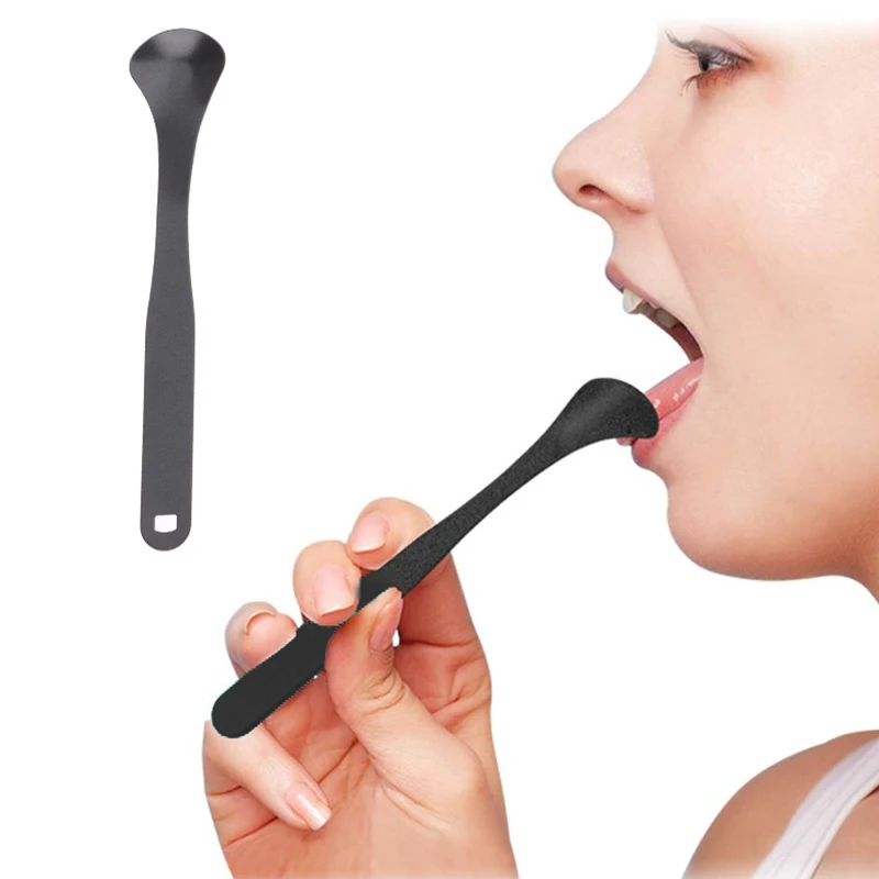 

1 шт., щётка-ложка для чистки языка