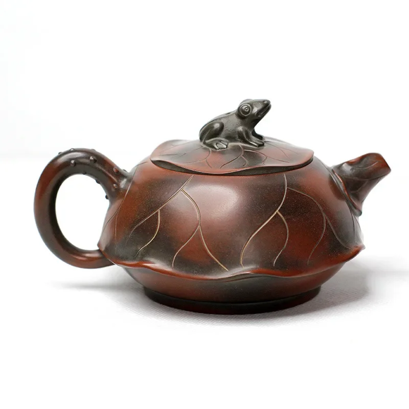 

Chinese Traditional Ceramic Teapot Guangxi Nixingtao Pu'er Oolong Tea Set High Grade Clay Kettle about 180ml