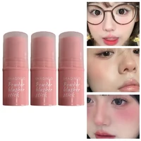 SHAQINUO Smooth Blush Stick Natural tender No Fly Powder matte cream Lift color so faint blush 2