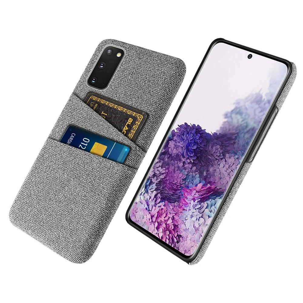 Custodia Samsung S20 Per Samsung Galaxy S20 S 20 Ultra Plus Cover Di Lusso In Tessuto Dual Card Per Samsung S20 Plus Ultra Coque