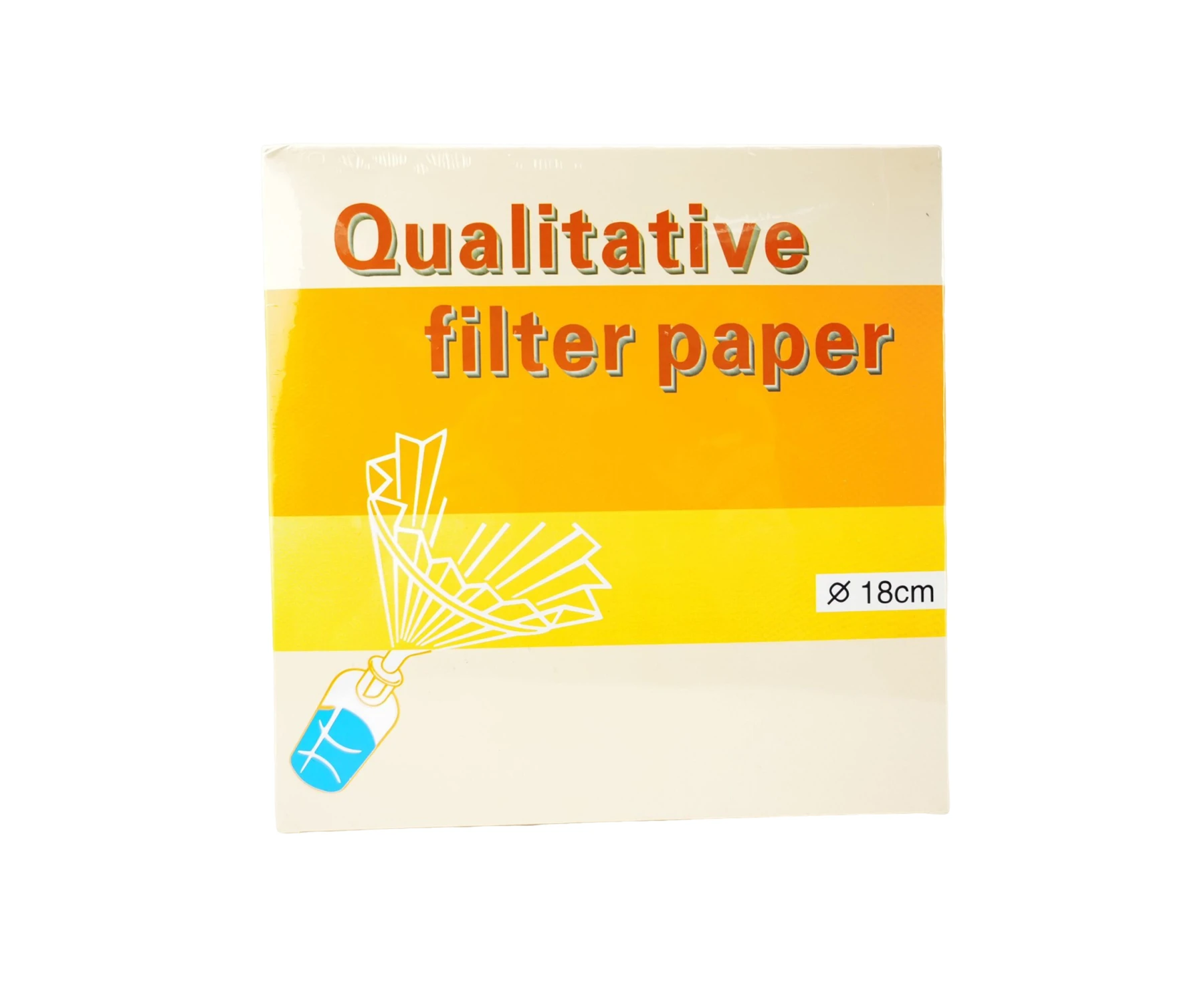 Qualitative Analysis Filter Paper 20-25um Fast Speed Quick 100 Sheets/Pack