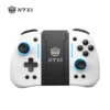 NYXI Hyperion Ergonomic Design Wireless Game Controller White Gamepad with RGB Lights for Nintendo Switch PC Controller 1