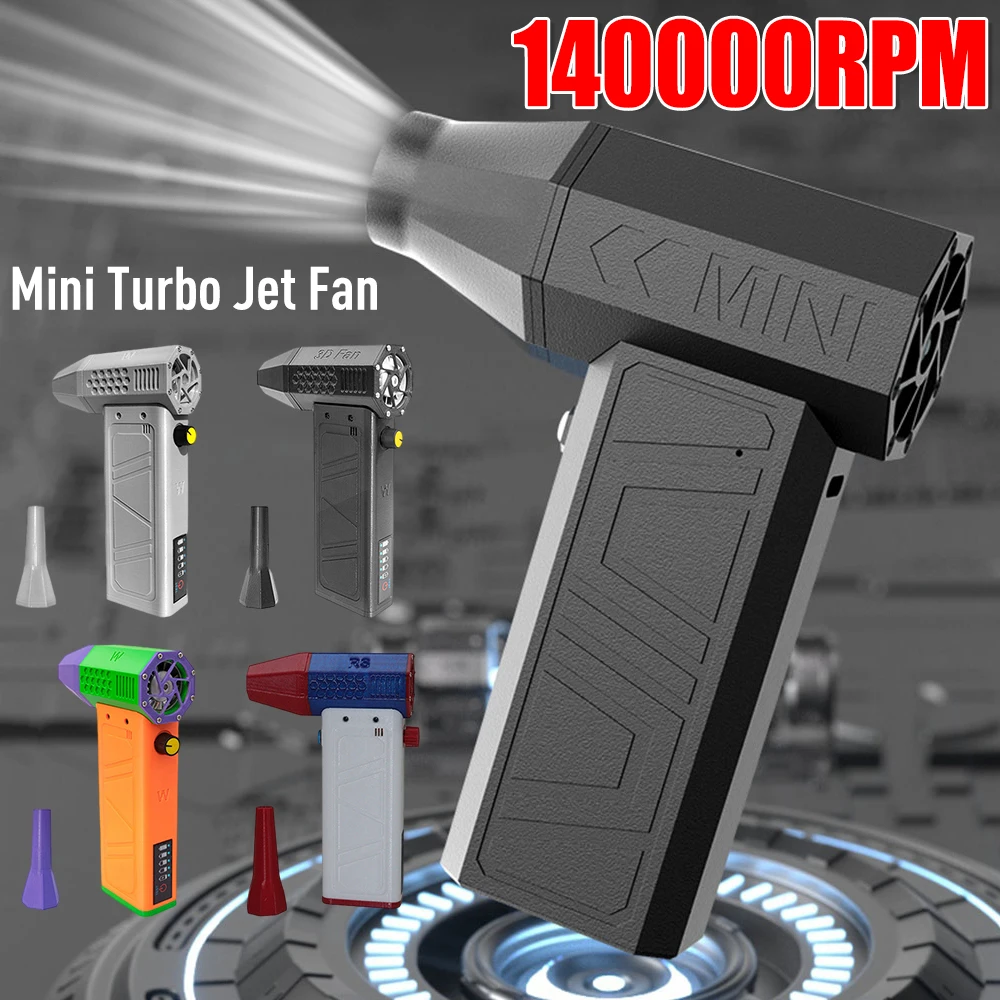 200000RPM Violent Fan Rechargeable Powerful Air Blower Electric Air Duster Vacuum Dust Cleaner For Cleaning Computer Keyboards
