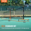 VEVOR Portable Pickleball Net System 22FT Full Court Official Regulation Size Pickle Ball Nets Indoor & Outdoor with Court Line 2