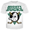 Disney Mighty Duck Helmet Children's Cartoon Pattern 3D Printed Men T-shirt Men's and Women's Tshirt Summer Men Clothing Tshirt 2