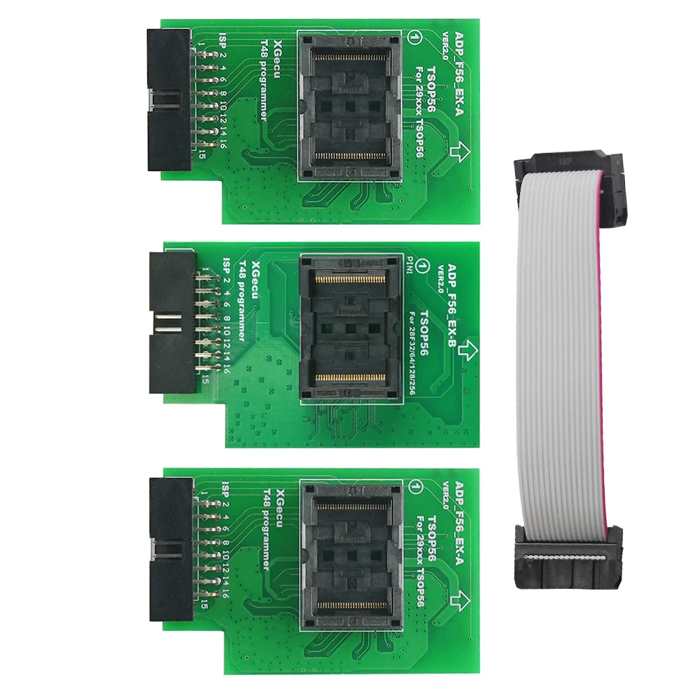 XGECU TSOP56 3-IN-1 Adapter Kit For T48 Progammer ADP_F56_EX-A ADP_F56_EX-B ADP_F56_EX-C for Flash EPROM