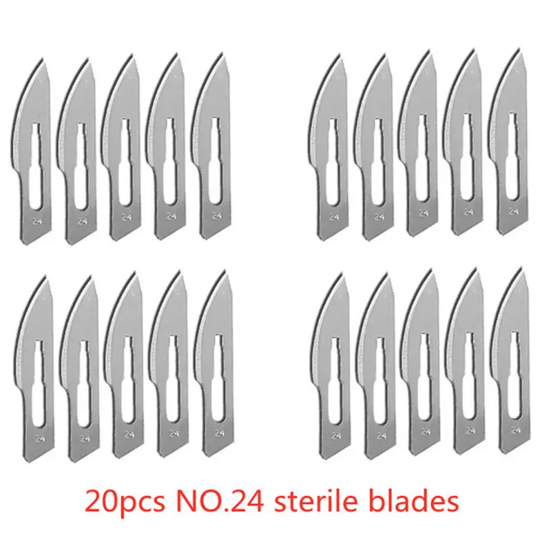  slider image of 20-100pcs Sterile Carbon Steel