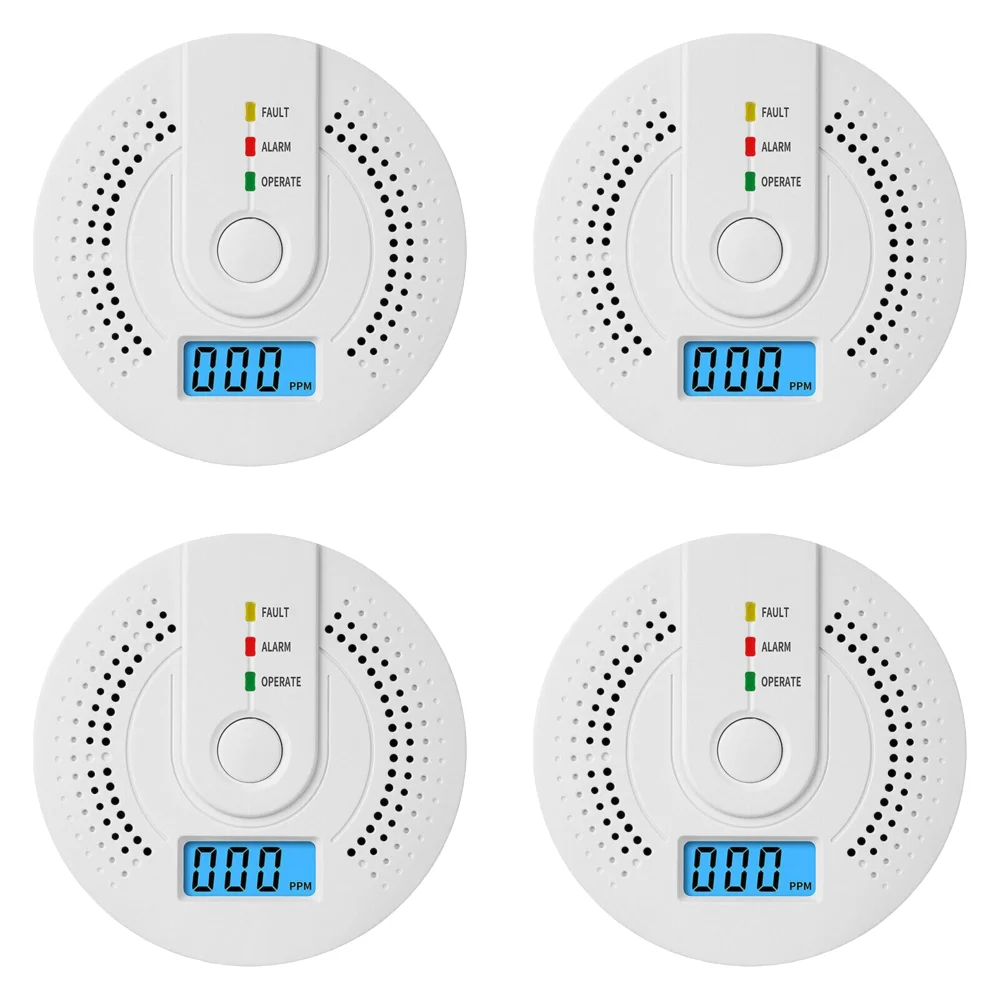 5-1PCS Digital Carbon Monoxide Detector Sound & Light Warning Sensor thumbnail 5