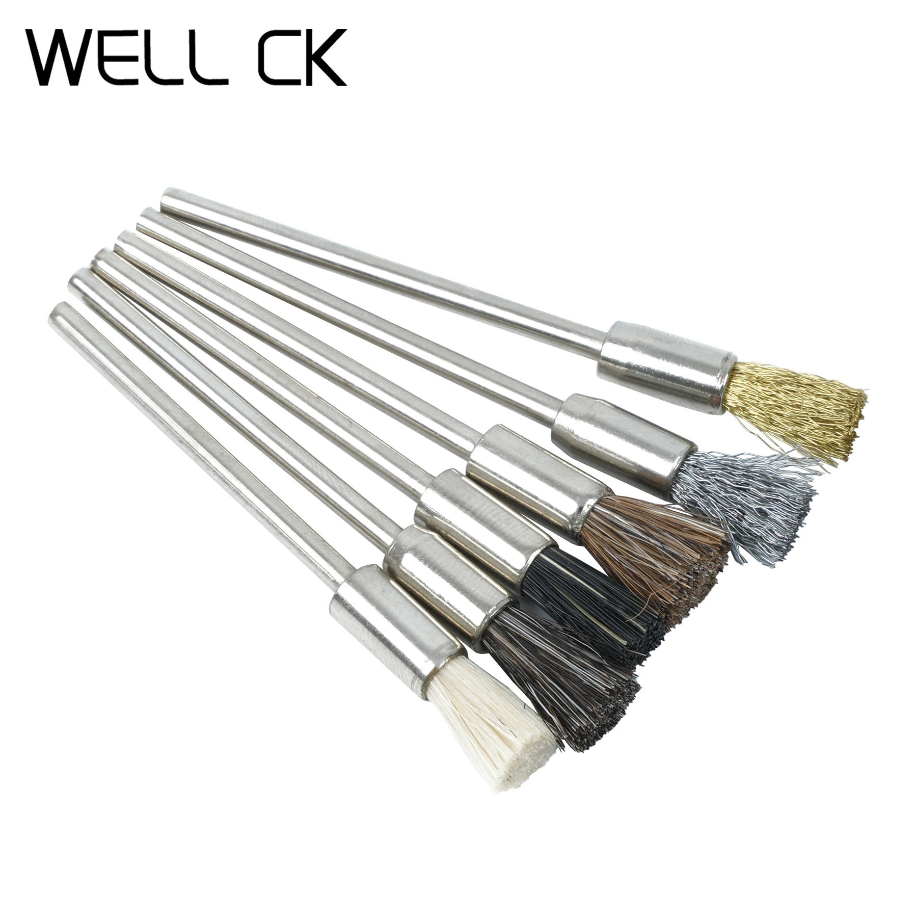 10PcsWellCKDentalToolsLaboratoryPolishingEndBrushWheelBuffs