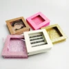 Wholesale DIY Cluster Lash Box Case With Diamond Handleaux Cils 25mm Lash Boxes Eyelash Packaging Box Magnetic Square Case Bulk 3