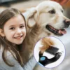 Pet Deshedding Brush Double Sided Pet Grooming Tool for Shedding and Dematting - Stainless Steel Dog Comb with Effective Results 2