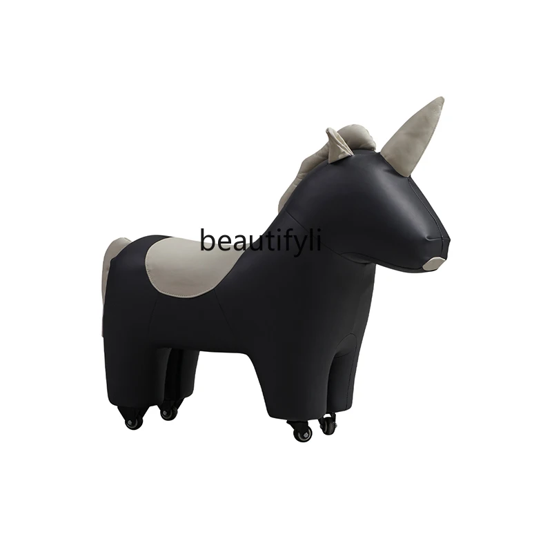 

Animal Seat Unicorn Pony Chair Designer Model Creative Single Leisure Cartoon Sofa living room furniture