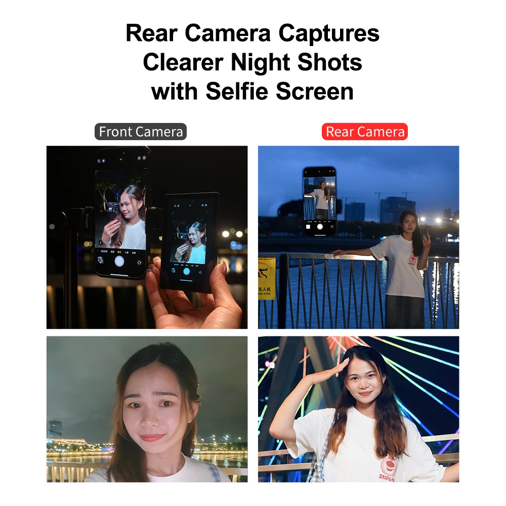 KingMa Vlog Selfie Monitor Screen Support 4K Wired Recording