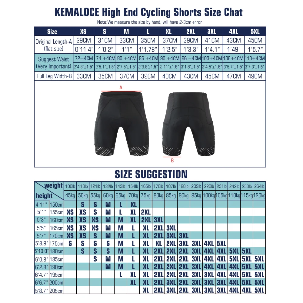 Men Cycling Sports Shorts - Image 2