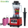 BioloMix【7 Years Warranty】BPA Free Heavy Duty Commercial Grade Blender Professional Mixer Juicer Ice Smoothies Peak 2200W 1