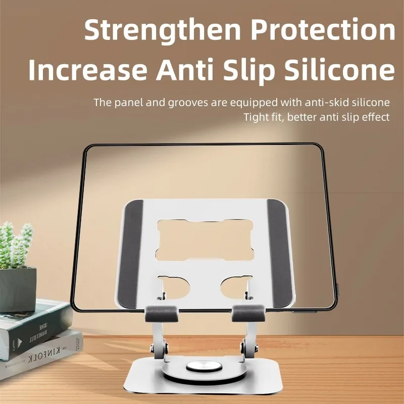 Mobile Phone Tablet Universal Stand Portable Hollow Metal 360 Degree Rotatable Lazy People Special Desktop Game Painting Stand