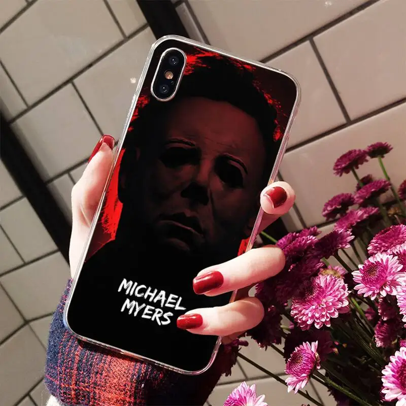 apple 13 pro max case Babaite The Curse Of Michael Myers Horror Movie Phone Case for iPhone 11 12 13 mini pro XS MAX 8 7 6 6S Plus X 5S SE 2020 XR iphone 13 pro max leather case
