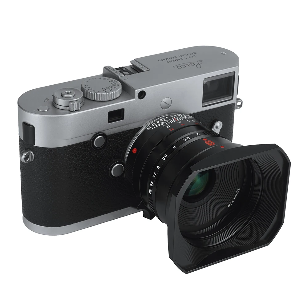 7artisans M35mm F2.0 II 카메라 렌즈 라이카 M MEV1/M11V/M6/M10/M9/M240/M10R 마운트 카메라용 풀 프레임 수동 초점 렌즈