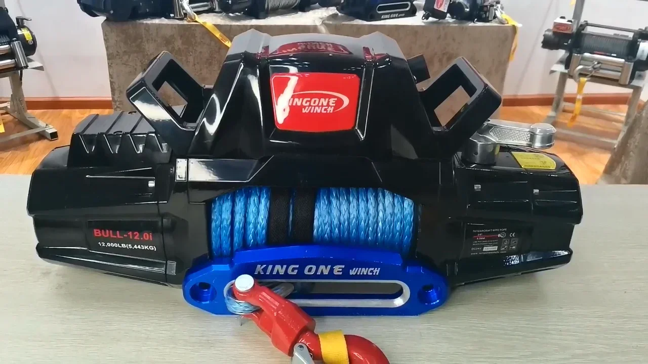 전기 윈치, 4x4 Bull- 9.5iSR, 자동 12V