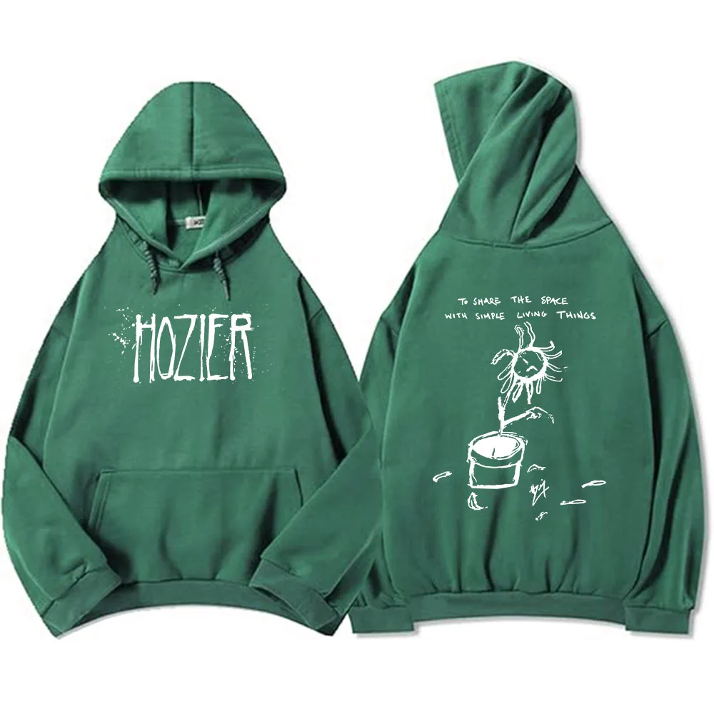 thumbnail image 1 of Sudadera con capucha para hombre y mujer, ropa con estampado divertido de Hozier Unreal Unearth Tour, informal, de invierno, 1 of 5