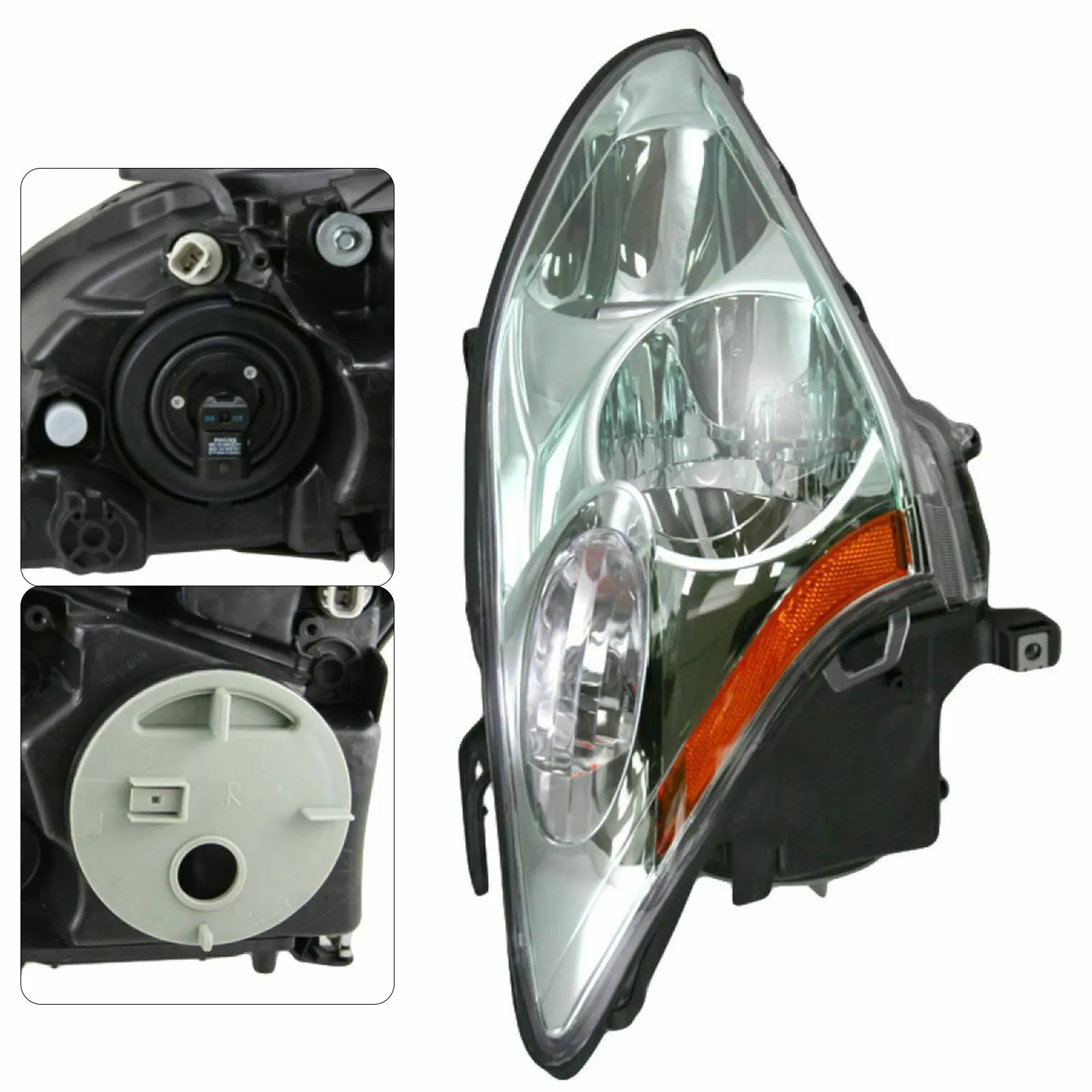 

Right Passenger Side Headlamp Front HID+Halogen Headlight LX2503135 For 2004 2005 2006 2007 2008 2009 Lexus RX330 RX350 RX400h