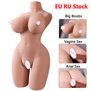 Realistic sexy silicone woman sex doll TPE big breasts love doll male adult masturbation sex